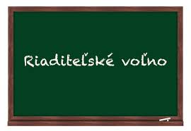 riaditeľské voľno